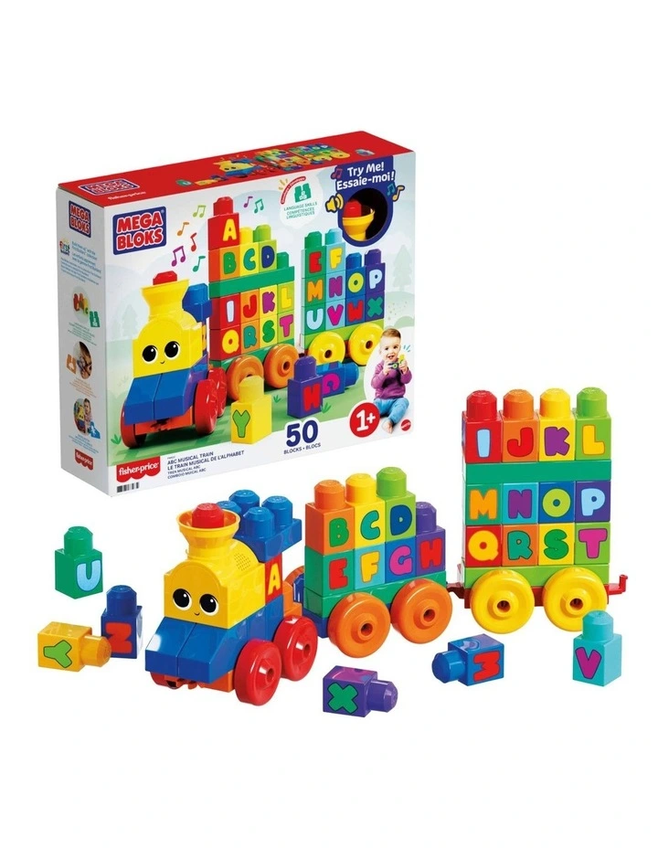 First Builders ABC Musical Train Toy image 1