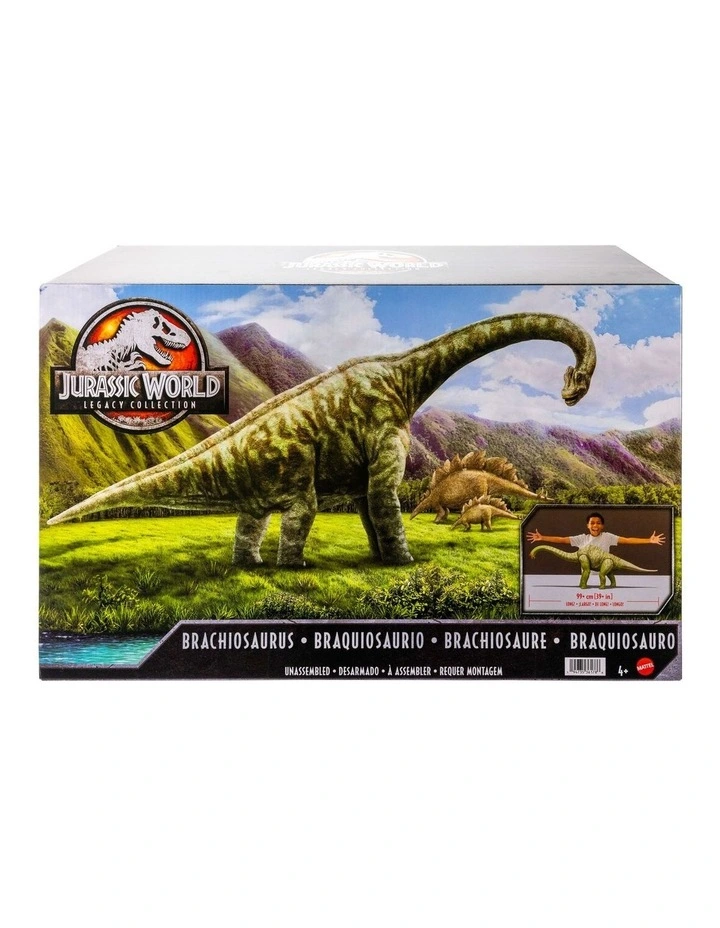 Jurassic World Legacy Collection Brachiosaurus Dinosaur 39 Inch Figure, Jurassic Park III Design image 5