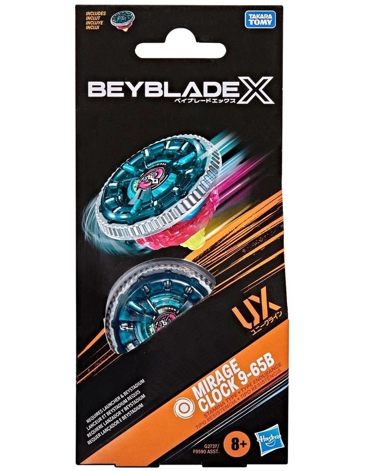 Beyblade X Mirage Clock 9-65B UX Booster Pack Set image 1