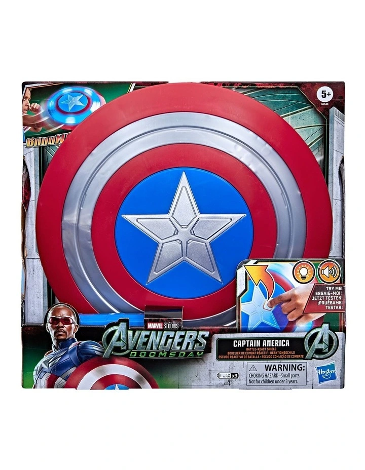 Marvel Studios Avengers Doomsday Captain America Battle-React Shield image 1