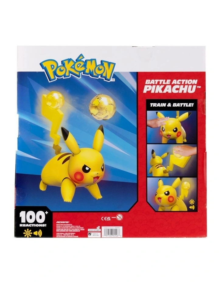Battle Action Pikachu Toy 30cm image 2