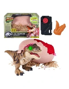 Jurassic World Primal Hatch Interactive Toy Dinosaur & Egg, Hatch & Train your own Baby Dino with 100 Sounds & Reactions