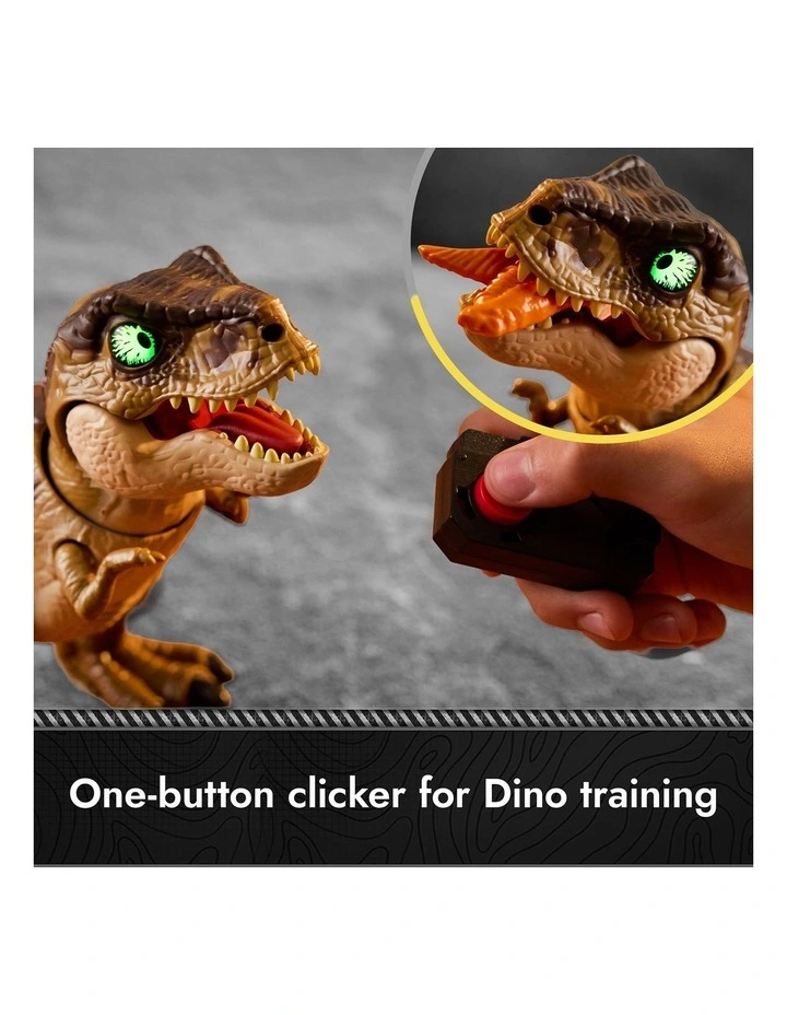 Jurassic World Primal Hatch Interactive Toy Dinosaur & Egg, Hatch & Train your own Baby Dino with 100 Sounds & Reactions image 5