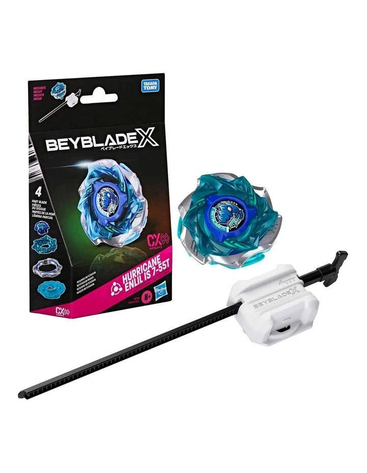 Beyblade X Hurricane Enlil IS 7-55T CX Infinity Starter Pack Set image 3