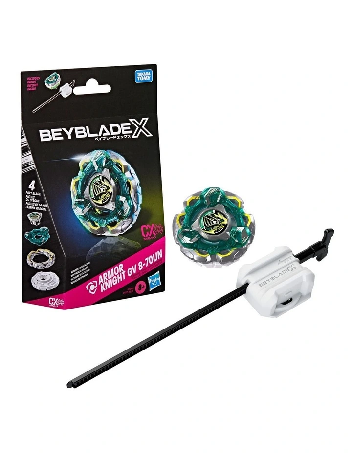 Beyblade X Fortress Knight GV 8-70UN CX Infinity Starter Pack Set image 3