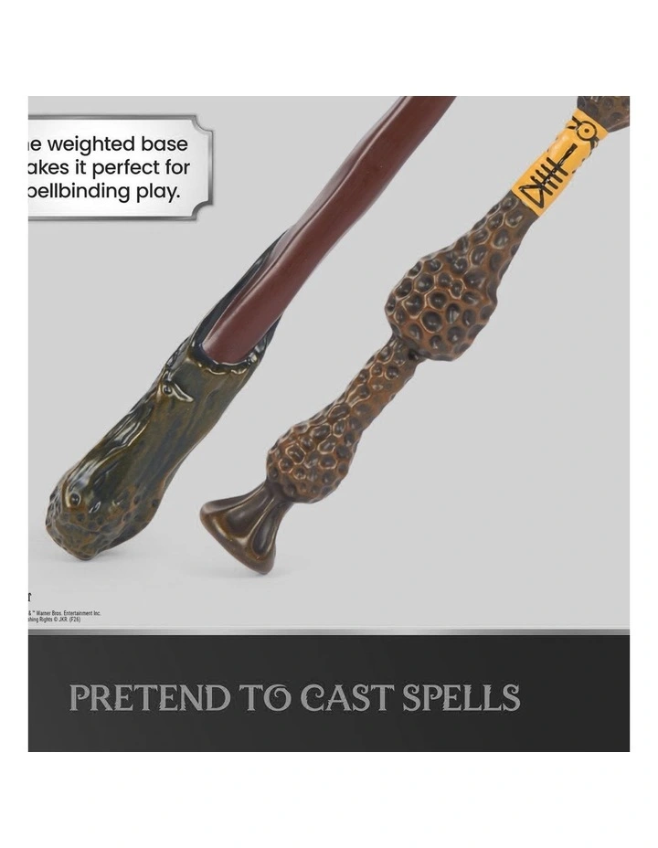 Wizarding World Harry Potter, 25 Years of Magic Magical Collector Mystery Wand with Display Stand and Character Figures image 6