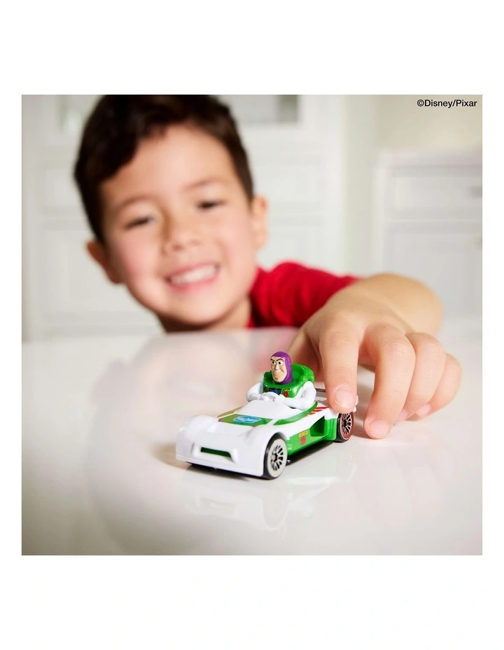 Superstar Speeders Disney and Pixar Hi-Tech Buzz Lightyear Launcher and Die-Cast Vehicle Toy image 3