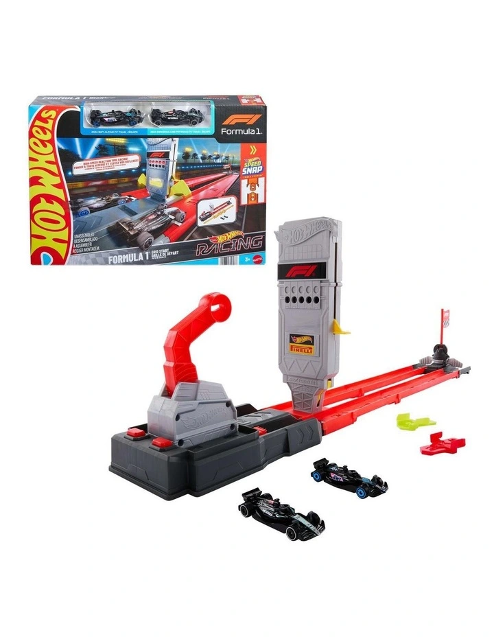 Hot Wheels Racing Formula 1 Grid Start Track Set image 1