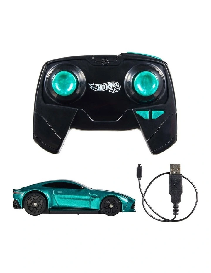 Hot Wheels RC 1:64 Scale Aston Martin Vantage Vehicle image 2
