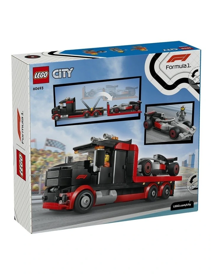 City F1 Display Truck with Audi F1 Race Car 60493 image 7