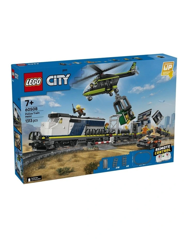 City Police Train Heist 60508 image 1