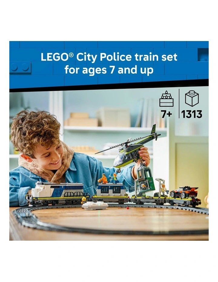 City Police Train Heist 60508 image 2