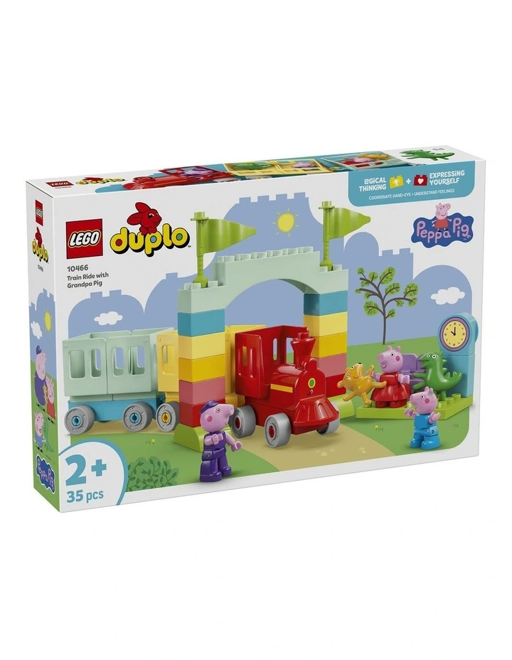 DUPLO Peppa Pig Train Ride with Grandpa Pig 10466 image 1