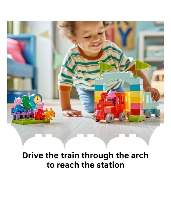 DUPLO Peppa Pig Train Ride with Grandpa Pig 10466 image 4