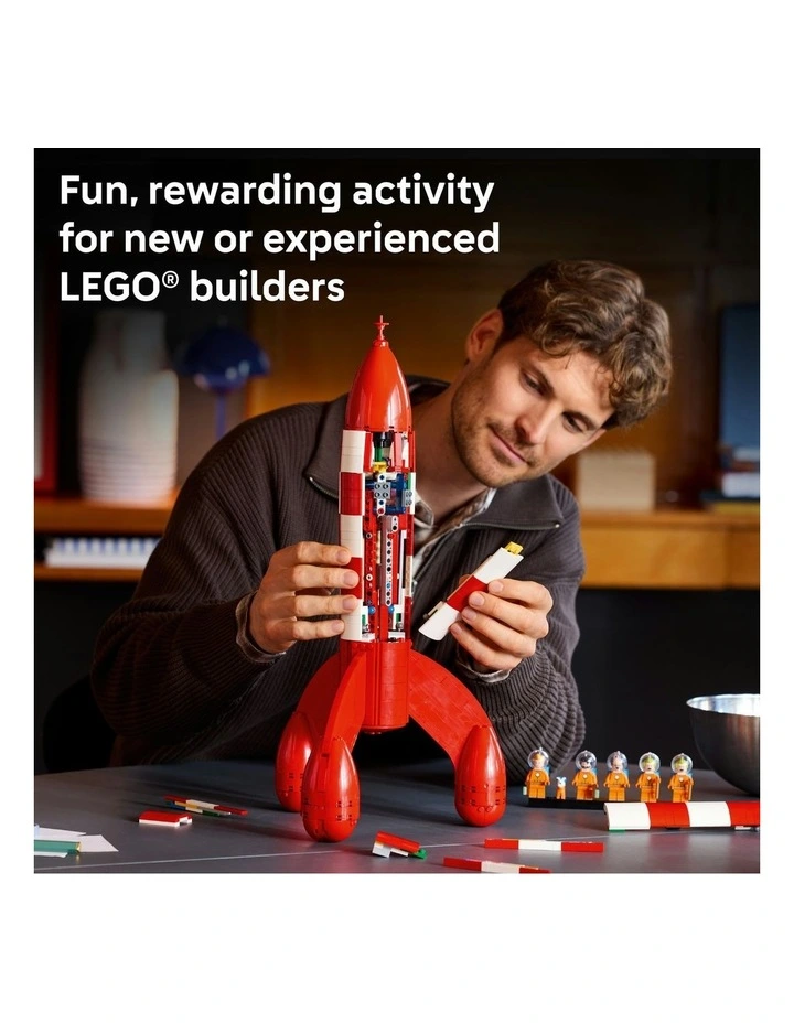 Ideas Tintin Moon Rocket 21367 image 3