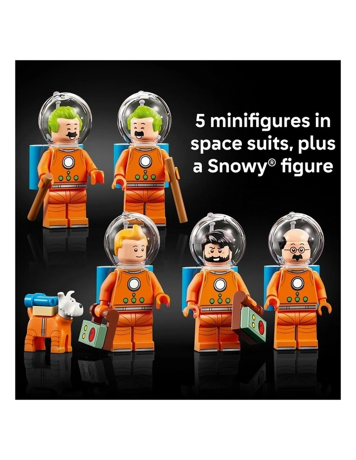 Ideas Tintin Moon Rocket 21367 image 5