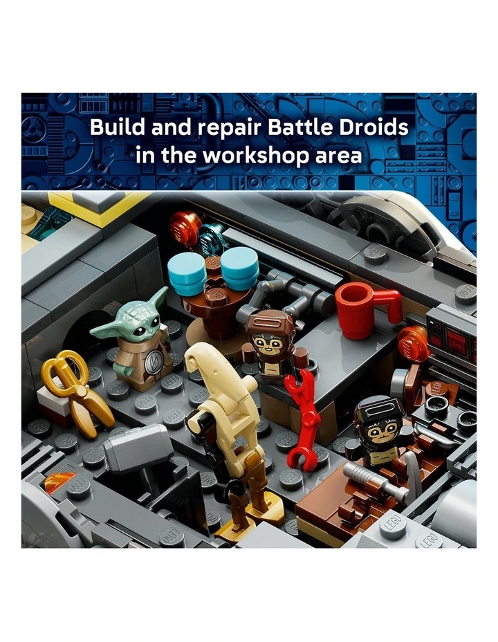 Star Wars The Mandalorian Anzellan Starship 75445 image 4