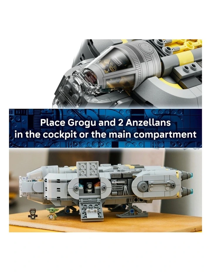 Star Wars The Mandalorian Anzellan Starship 75445 image 5