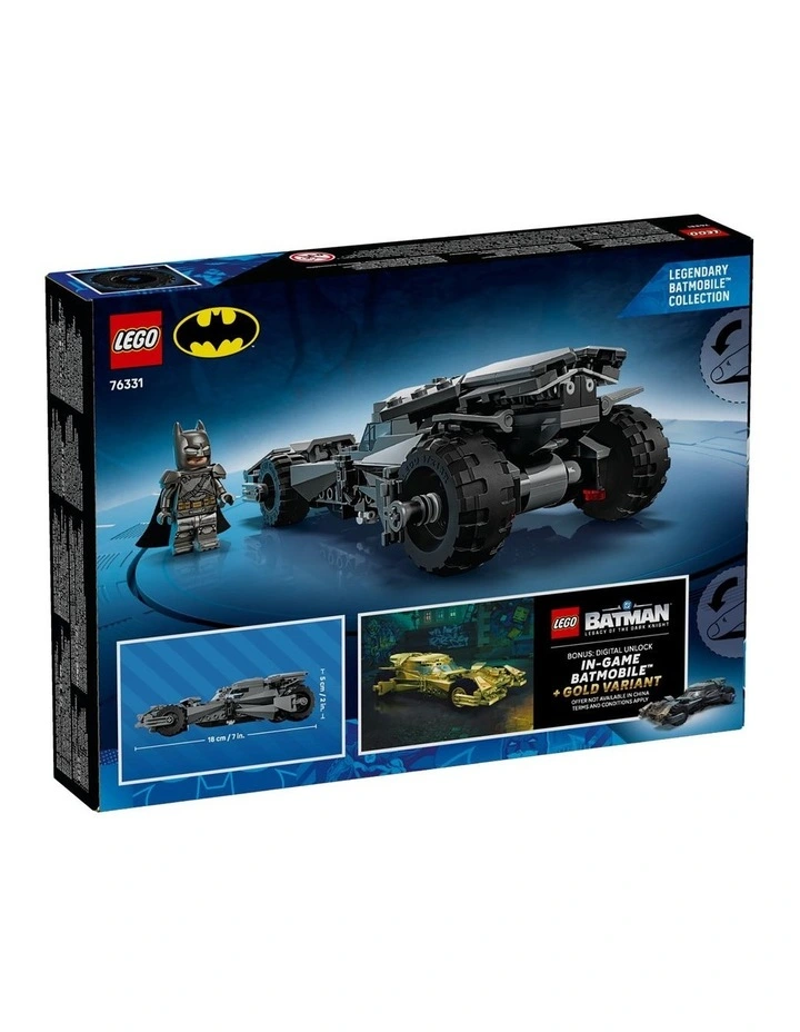 Super Heroes DC Batman v Superman Batmobile 76331 image 7
