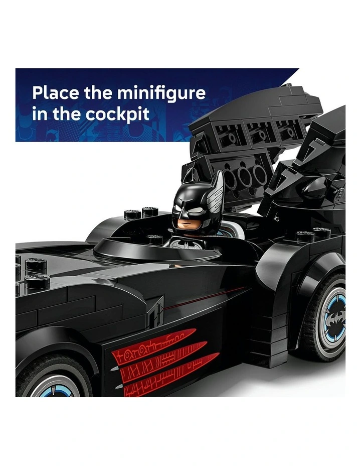 Super Heroes DC Batman & Robin Batmobile 76333 image 3