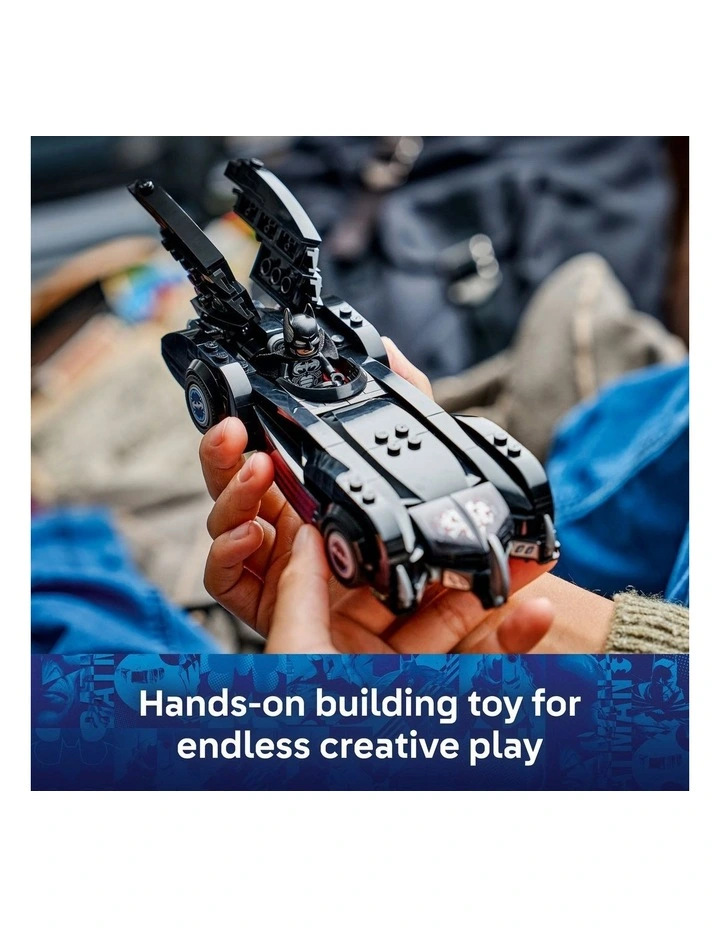 Super Heroes DC Batman & Robin Batmobile 76333 image 4