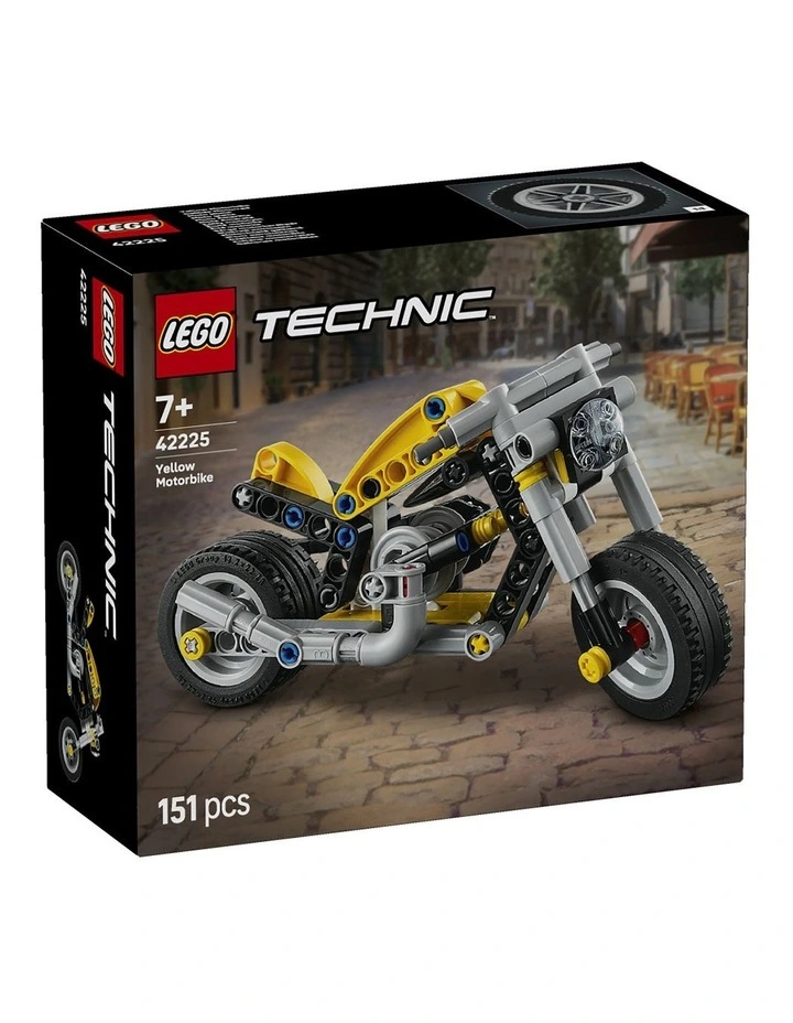 Technic Yellow Motorbike 42225 image 1