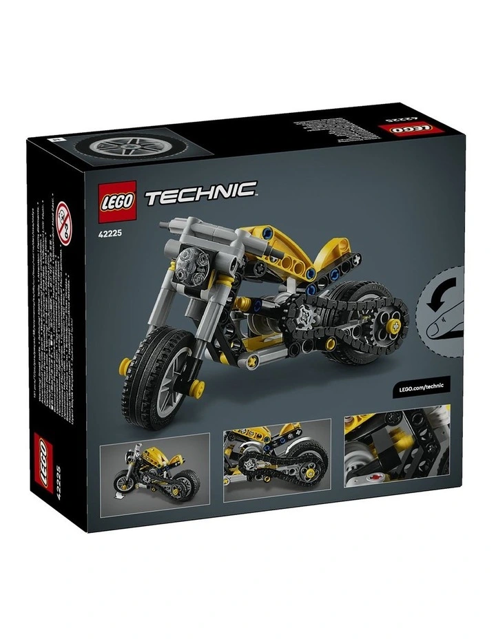Technic Yellow Motorbike 42225 image 7