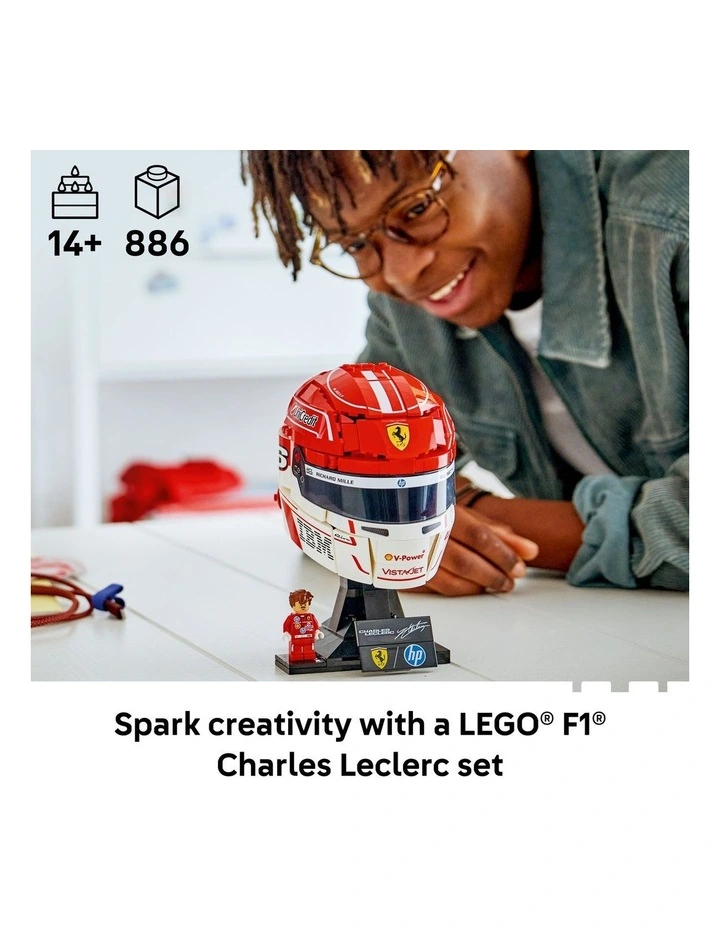 Scuderia Ferrari HP Charles Leclerc Helmet Editions 43014 image 2