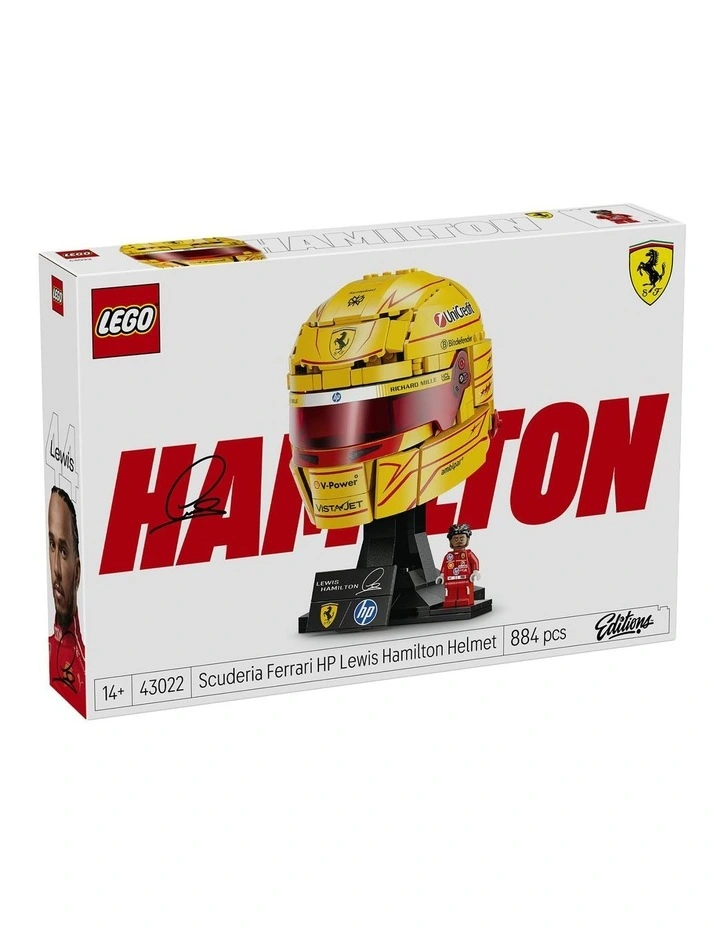 Editions Formula 1 Scuderia Ferrari HP Lewis Hamilton Helmet 43022 image 1