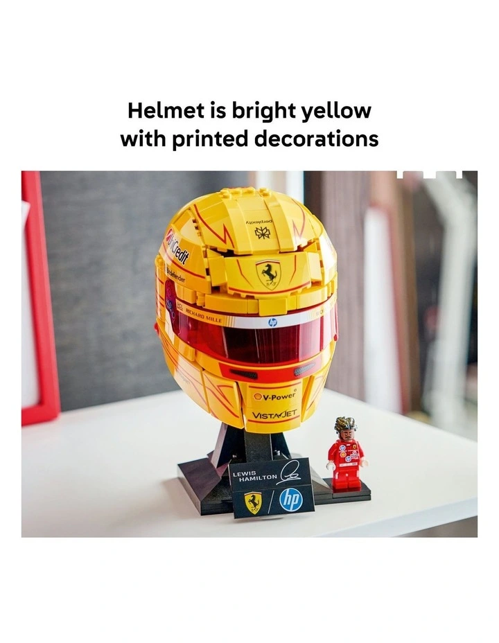 Editions Formula 1 Scuderia Ferrari HP Lewis Hamilton Helmet 43022 image 3