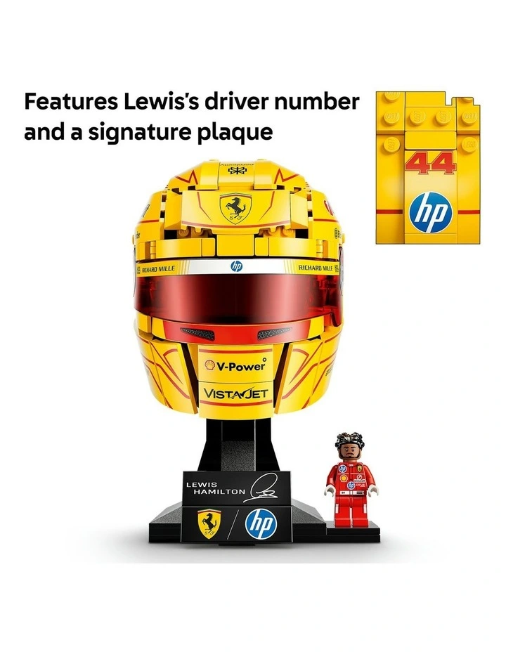 Editions Formula 1 Scuderia Ferrari HP Lewis Hamilton Helmet 43022 image 4