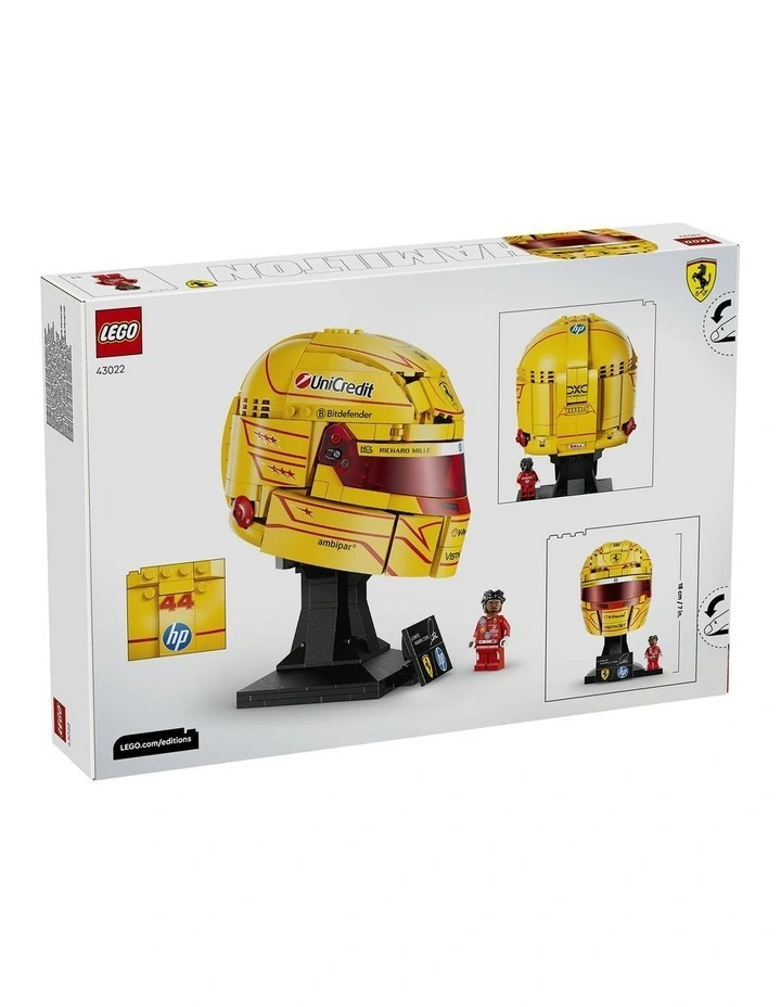 Editions Formula 1 Scuderia Ferrari HP Lewis Hamilton Helmet 43022 image 7