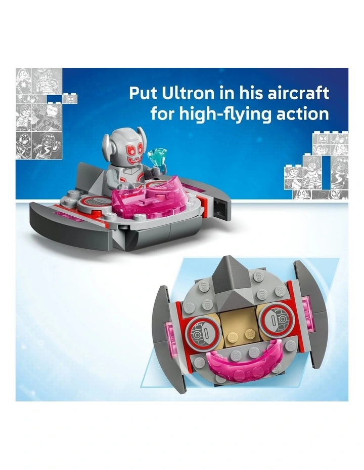Disney Junior Marvel Ultron VS. Iron Man Toys Building Toy 11209 image 6