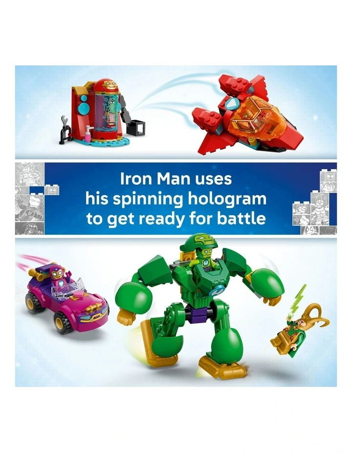 Disney Junior Marvel Loki VS. Team Iron Man Building Toys 11211 image 6