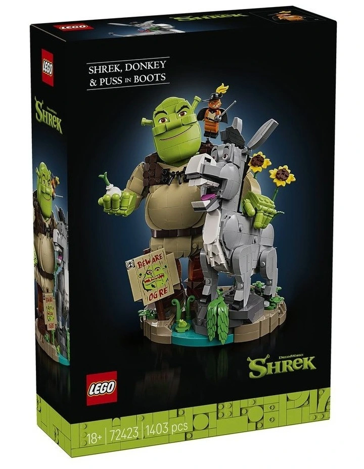 Shrek, Donkey & Puss in Boots Building Set 72423 image 1