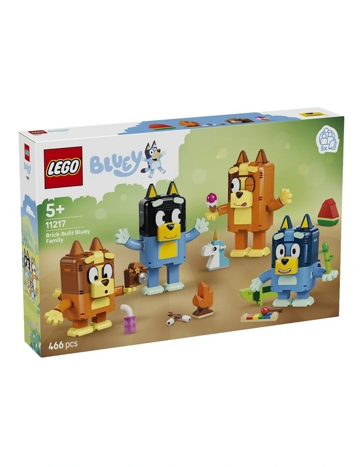 Brick-Built Bluey Family Building Toys 11217 image 1