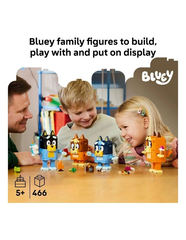 Brick-Built Bluey Family Building Toys 11217 image 2