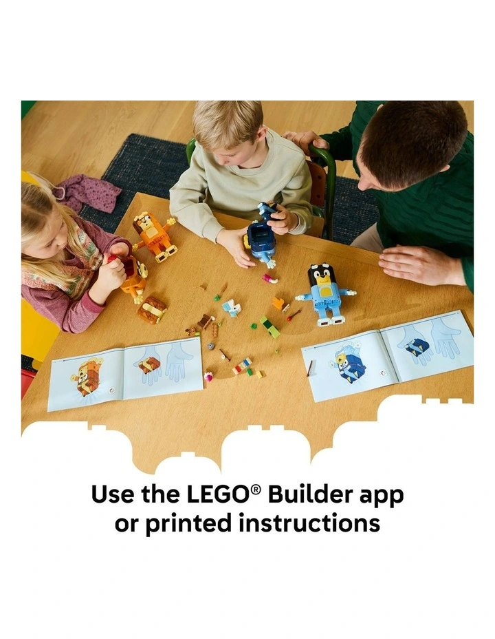 Brick-Built Bluey Family Building Toys 11217 image 4