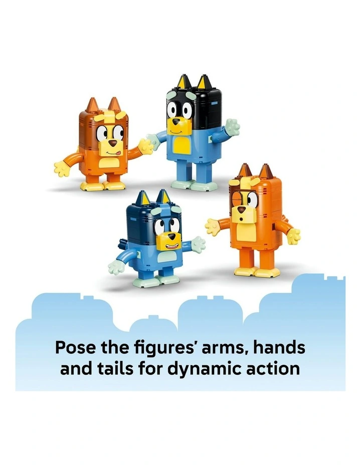 Brick-Built Bluey Family Building Toys 11217 image 5