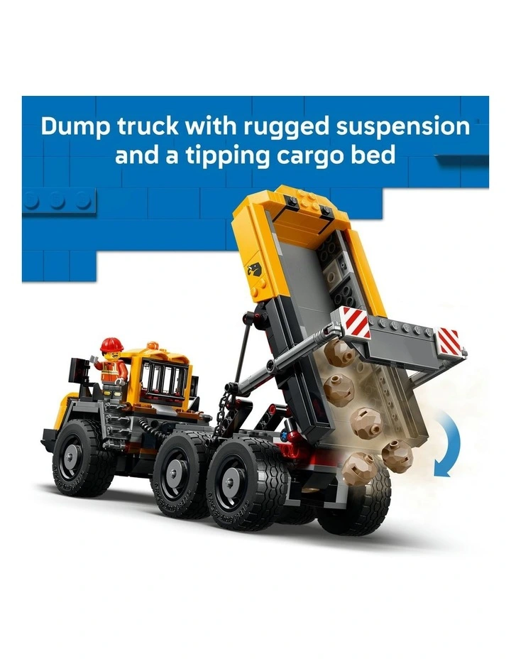 City Dump Truck & Front End Loader Building Set 60494 image 4