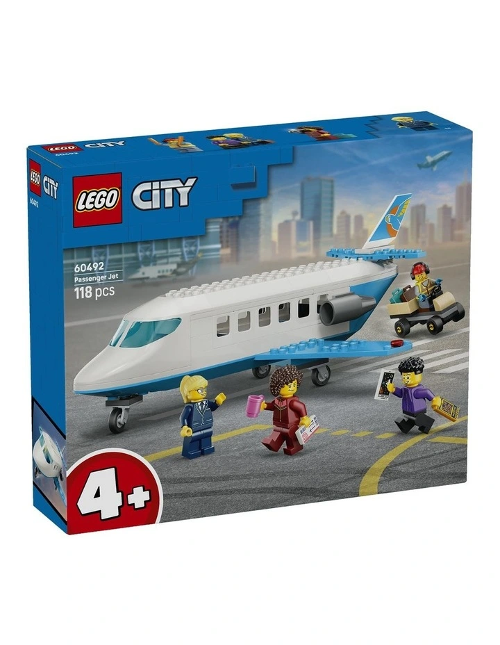 City Passenger Jet Toy 60492 image 1