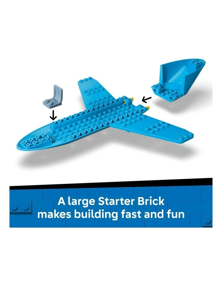 City Passenger Jet Toy 60492 image 3
