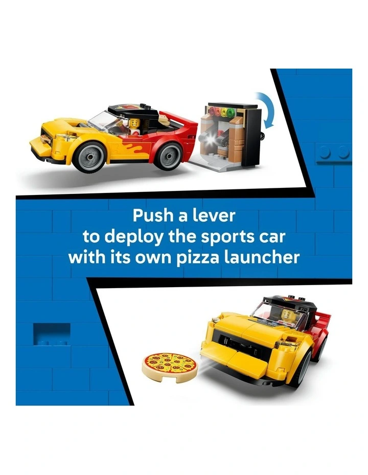 City Pizza Delivery Experience With Vehicles Playset 60496 image 5