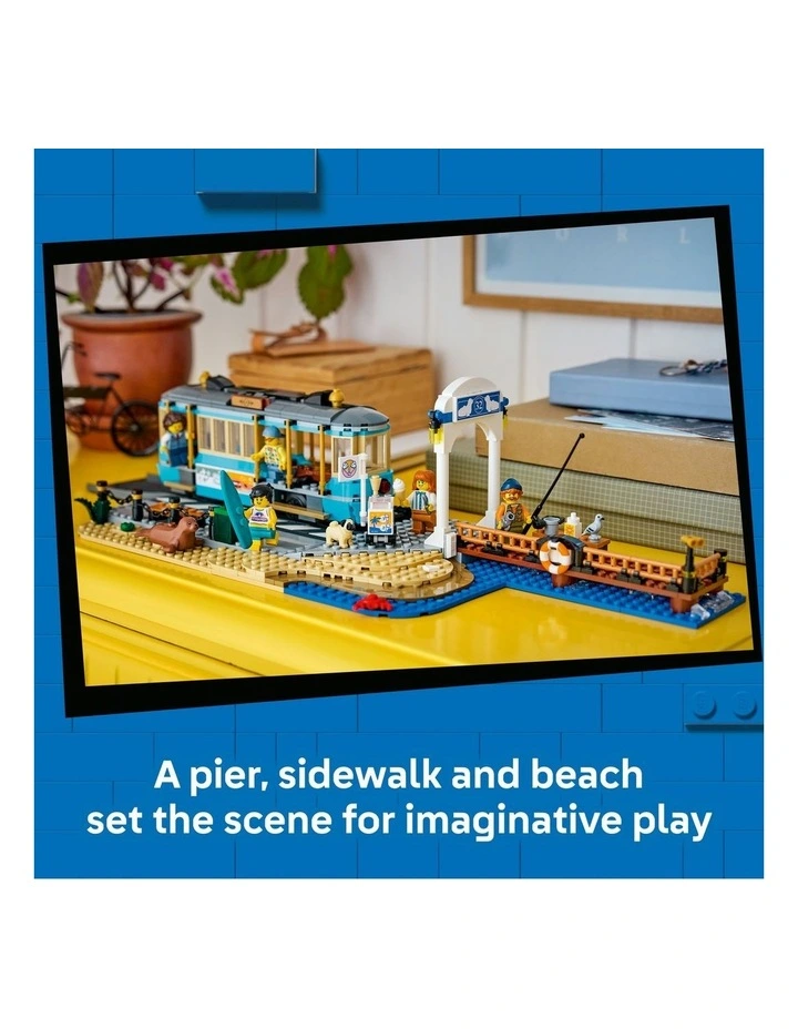 City Classic Beach Tram Building Set 60506 image 4