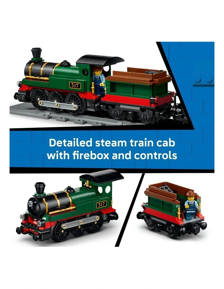 City Vintage Steam Train Building Set 60511 image 4