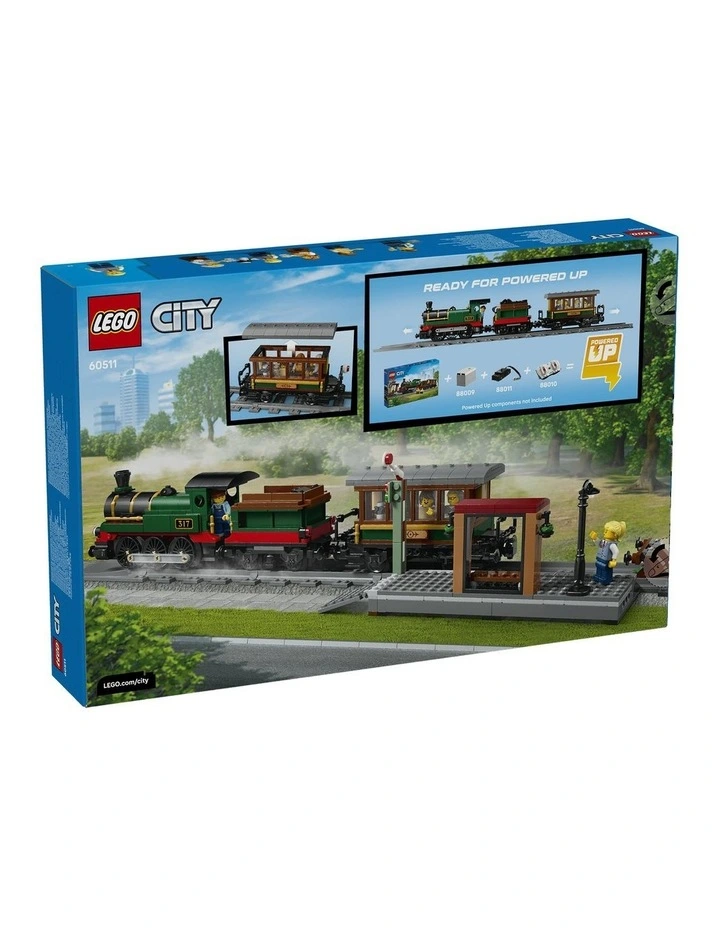 City Vintage Steam Train Building Set 60511 image 7