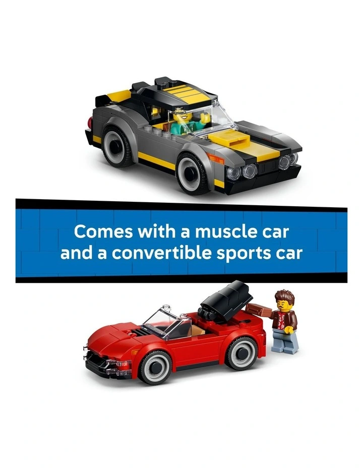City Drive-Through Car Wash Building Kit 60497 image 4