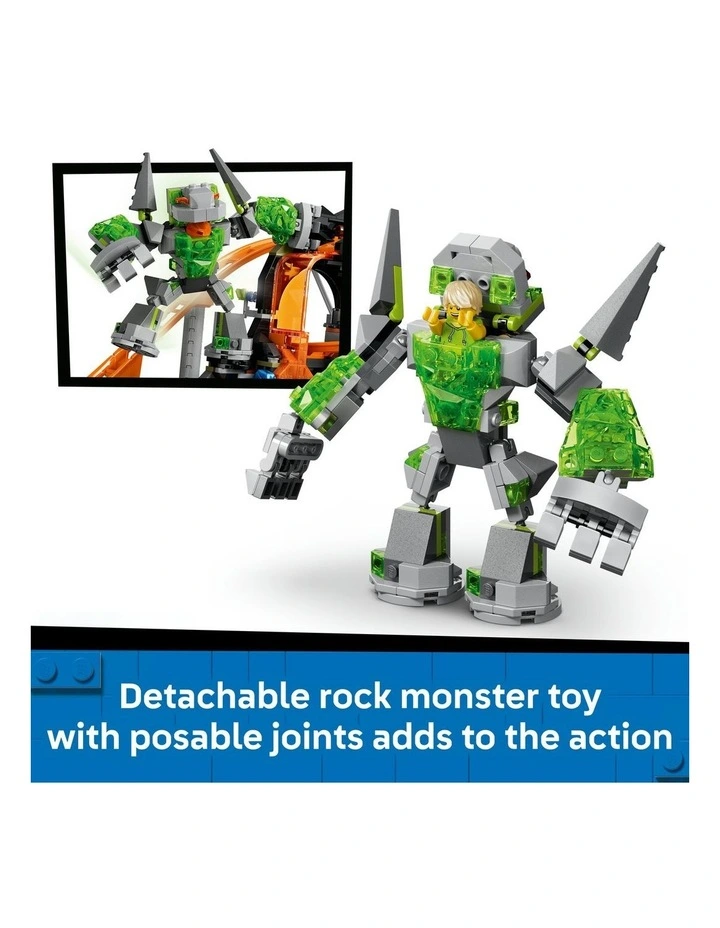 City Lava Land Roller Coaster Park Building Set 60501 image 5