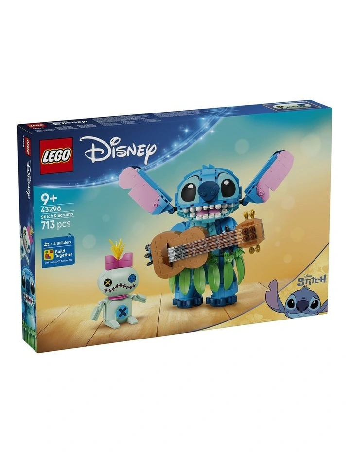 Disney Classic Stitch And Scrump Building Set 43296 image 1