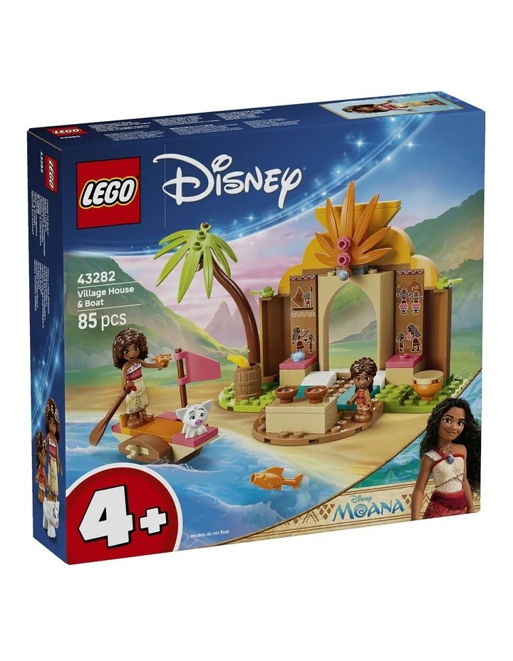 Disney Princess Village House And Boat Building Toy 43282 image 1